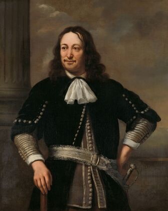 Portrait of a Naval Officer, probably Vice-Admiral Aert van Nes (1626-1693)