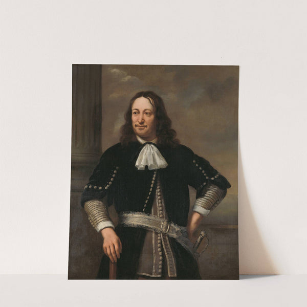 Portrait of a Naval Officer, probably Vice-Admiral Aert van Nes (1626-1693) (1667) by Ferdinand Bol