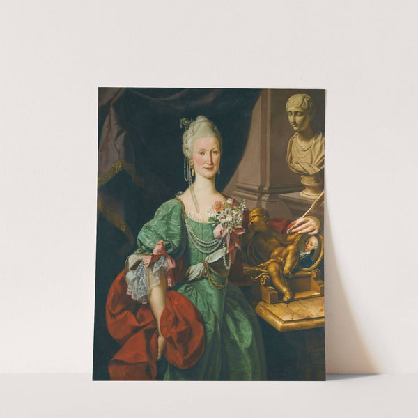 Portrait Of A Noblewoman by Roman School