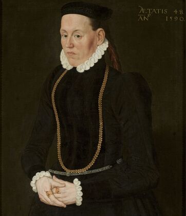 Portrait of a patrician woman