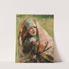 Portrait Of A Peasant Woman; Study For Minin Appealing To People Of Nizhnii Novgorod (1894-1896) by Konstantin Egorovich Makovsky