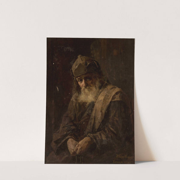 Portrait of a philosopher (1882) by Pantaleon Szyndler