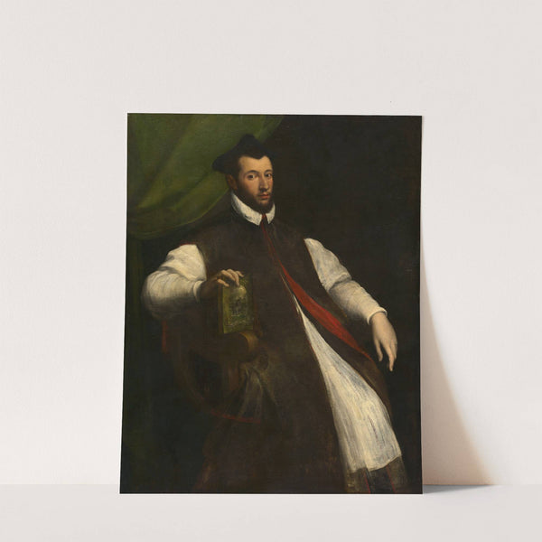 Portrait of a Prelate by Girolamo Da Carpi