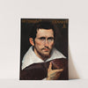 Portrait of a press by Ortensio Crespi