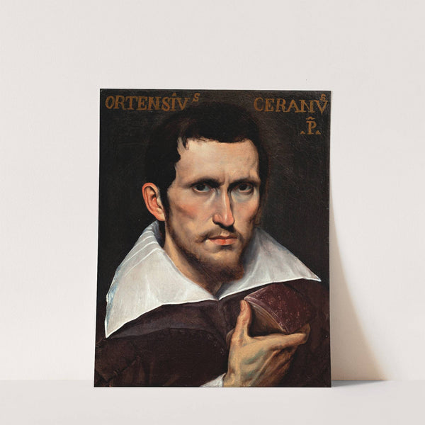 Portrait of a press by Ortensio Crespi