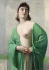 Portrait of a red-haired lady