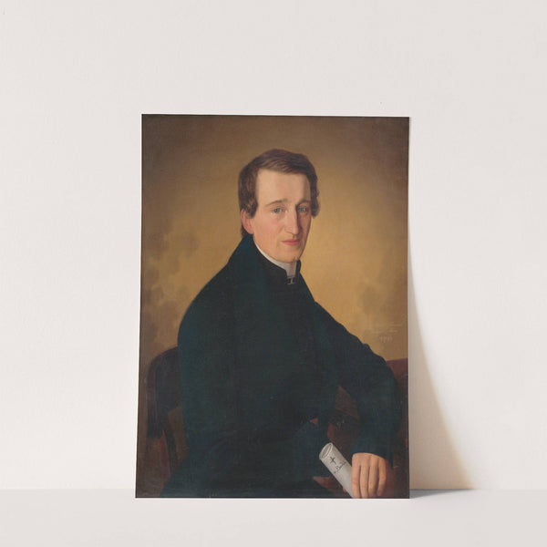 Portrait of a Revivalist (1843) by Jozef Božetech Klemens