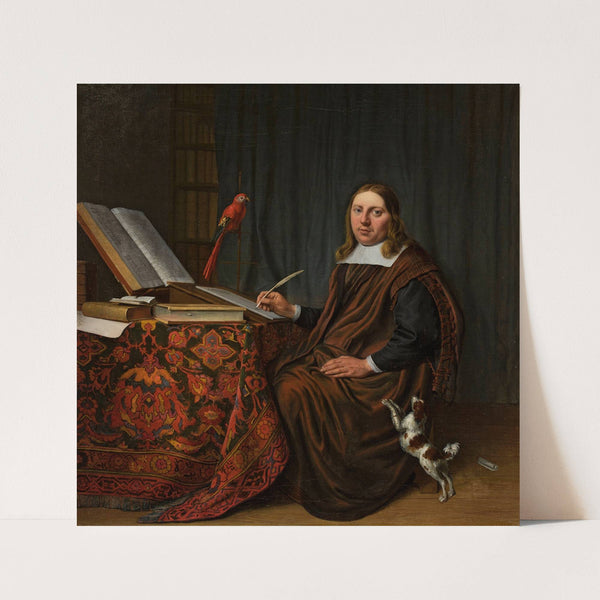 Portrait of a scholar (1663) by Hendrik Martensz. Sorgh