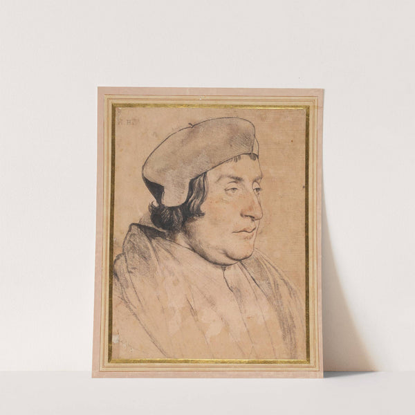 Portrait of a Scholar or Cleric by Hans Holbein The Younger