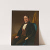 Portrait of a Seated Gentleman (1849) by Johann Grund
