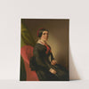 Portrait of a Seated Lady (1849) by Johann Grund