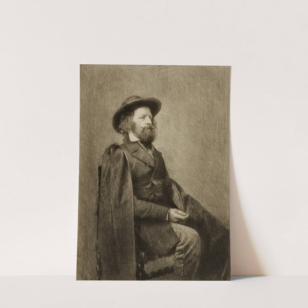 Portrait of a seated man by William Harry Warren Bicknell