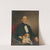 Portrait Of A Seated Man With A Dog (1853) by Palinka