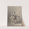 Portrait of a Silversmith, Seated (19th century) by Ernest Meissonier