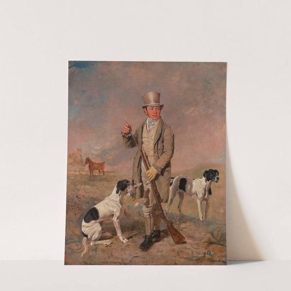 Portrait Of A Sportsman, Possibly Richard Prince by Benjamin Marshall