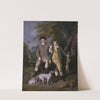 Portrait Of A Sportsman With His Son by Francis Wheatley
