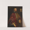 Portrait of a Venetian Senator, possibly Marc Antonio Correr by Domenico Tintoretto