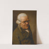 Portrait Of A White-Haired Man, Half Length, Wearing Glasses (1807) by Louis Léopold Boilly
