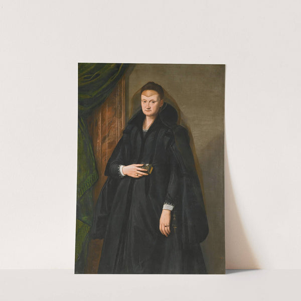 Portrait Of A Widow by Follower of Santi di Tito