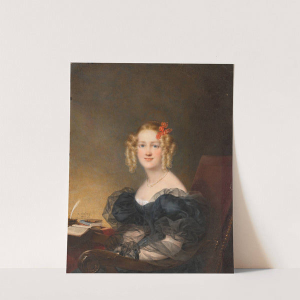 Portrait of a Woman (1835) by Jean-Baptiste Isabey