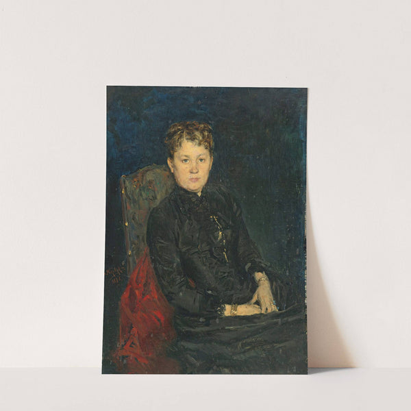 Portrait of a woman by Vladimir Egorovich Makovsky