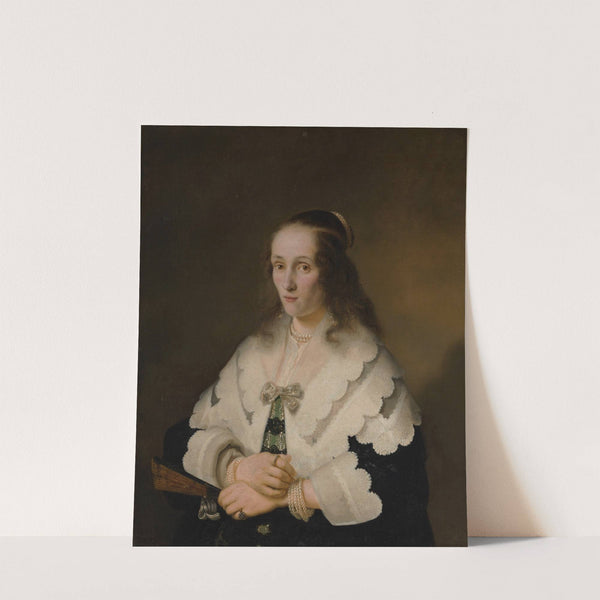 Portrait of a Woman (1642) by Ferdinand Bol