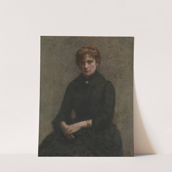 Portrait of a Woman (1885) by Henri Fantin-Latour