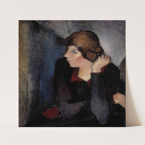 Portrait of a Woman (1915) by Alvar Cawén