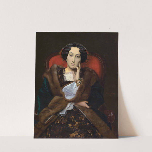 Portrait of a Woman (1851) by Jean-Léon Gérôme