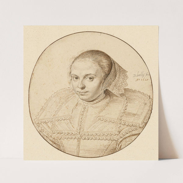 Portrait of a Woman (1629) by David Bailly