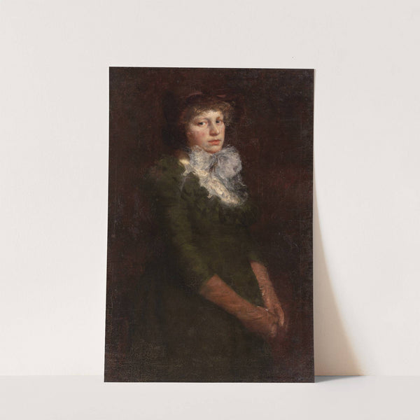 Portrait of a Woman by Edward August Bell