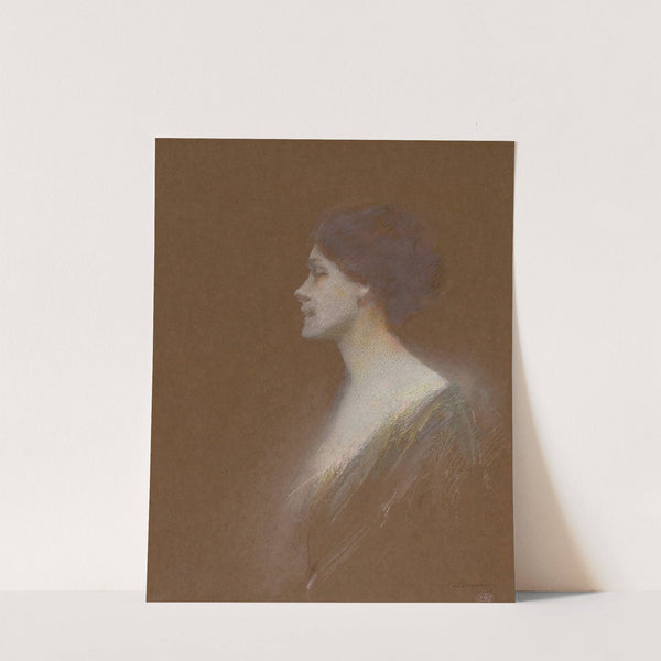 Portrait of a Woman by Thomas Wilmer Dewing