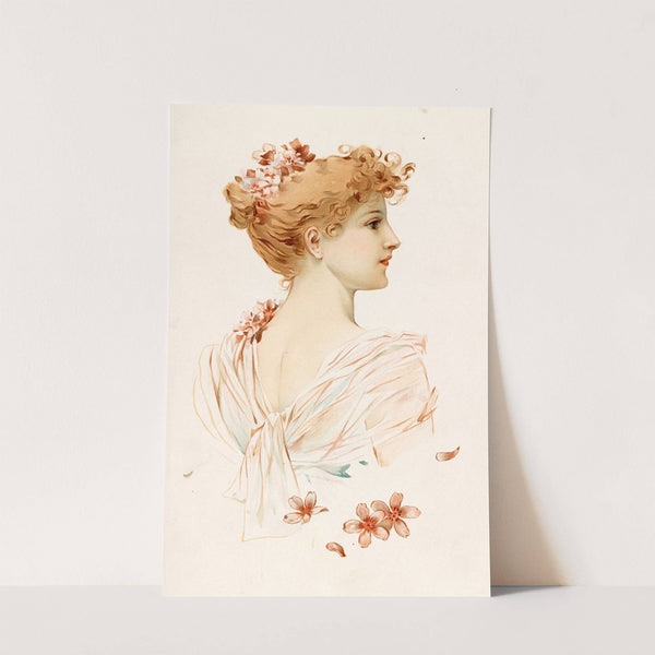 Portrait of a Woman (ca. 1861–1897) by Louis Prang & Co.