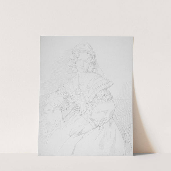 Portrait of a Woman (1839) by Johannes Samuel Otto