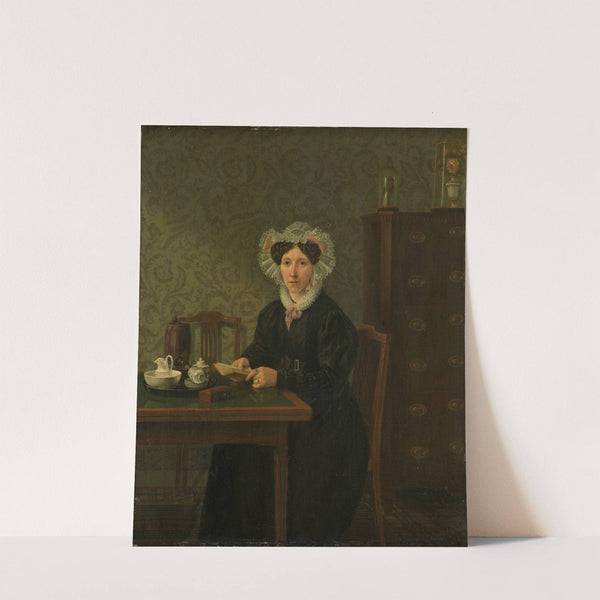 Portrait of a Woman by Willem Uppink