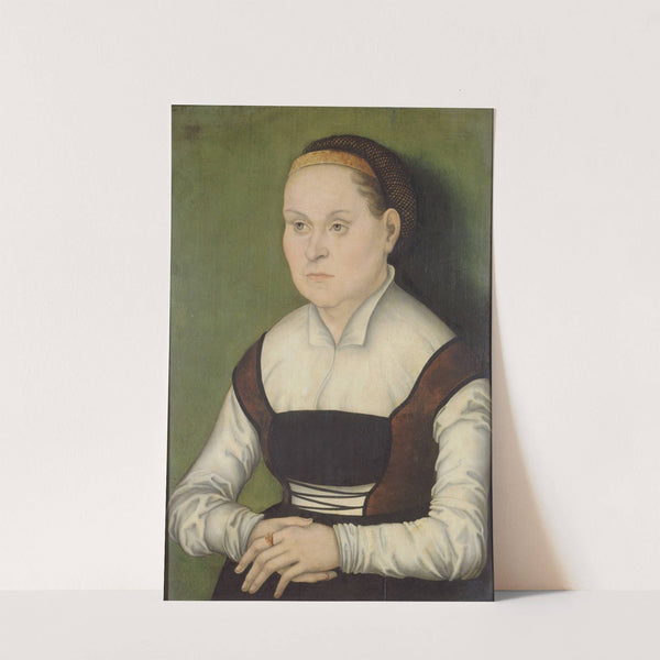 Portrait of a woman by Hans Cranach