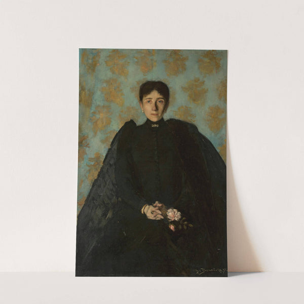 Portrait of a woman by Olga Boznanska