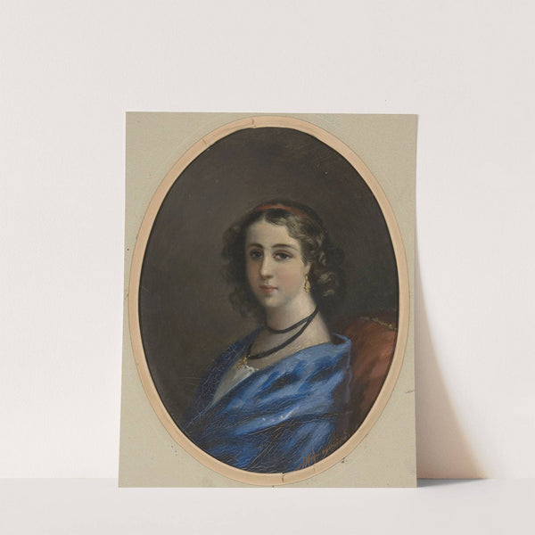 Portrait of a woman by Henryk Siemiradzki