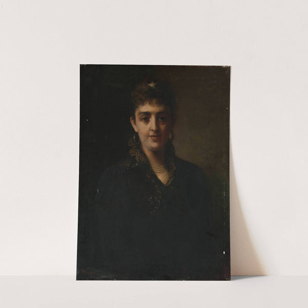 Portrait of a woman by Stanisław Heyman