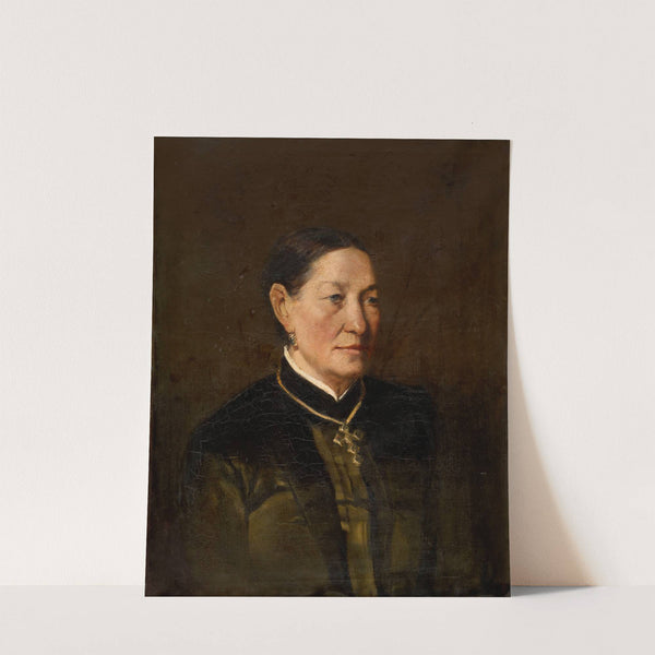 Portrait of a Woman by Charles François Felu