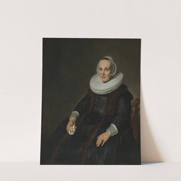 Portrait of a Woman (1635) by Jacob Adriaensz Backer