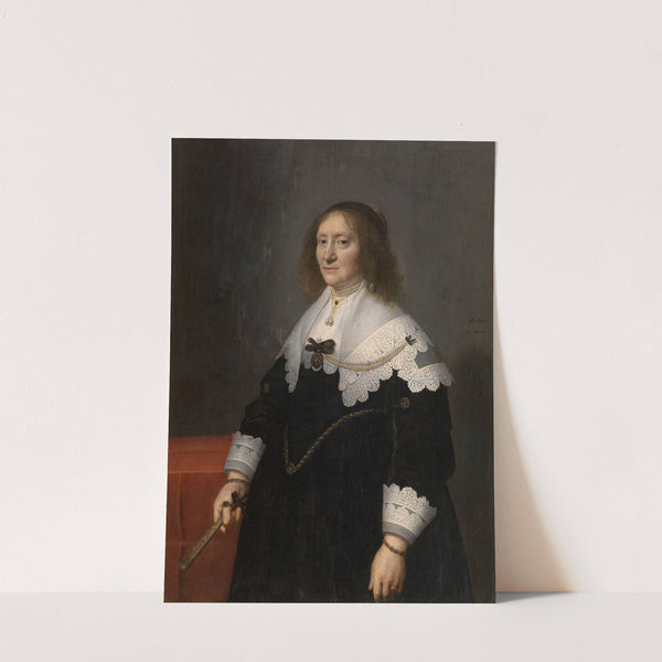 Portrait of a Woman by Michiel Jansz. Van Mierevelt