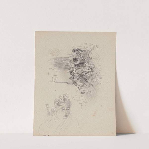 Portrait of a Woman by James Ensor