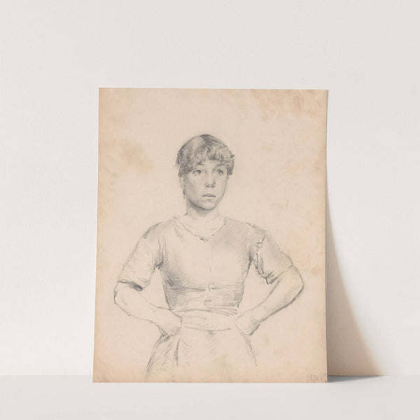 Portrait of a Woman by Jan Willem Rosier