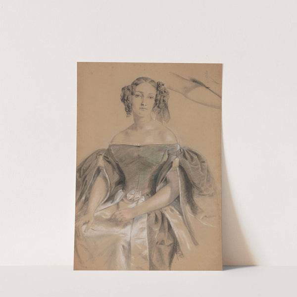 Portrait of a Woman by Jean Antoine Verschaeren