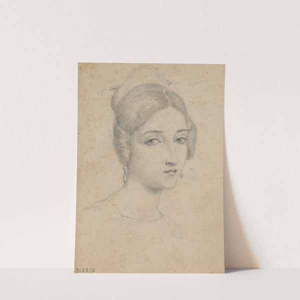 Portrait of a Woman by Jean Antoine Verschaeren