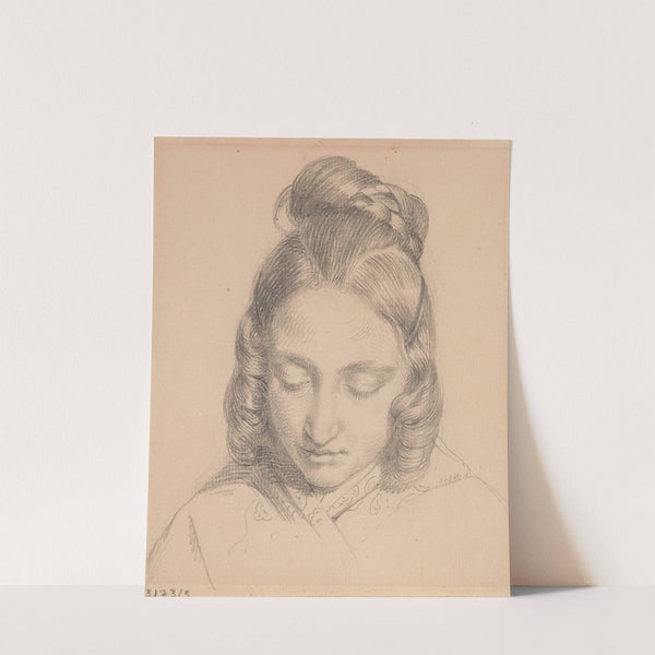 Portrait of a Woman by Jean Antoine Verschaeren