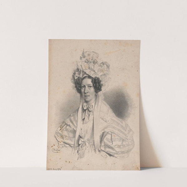 Portrait of a Woman by Jean-Baptiste Madou