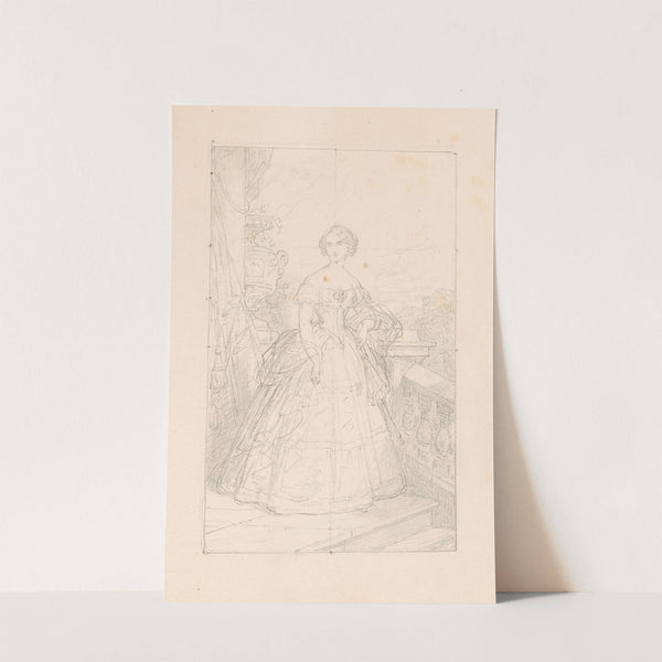 Portrait of a Woman by Nicaise De Keyser