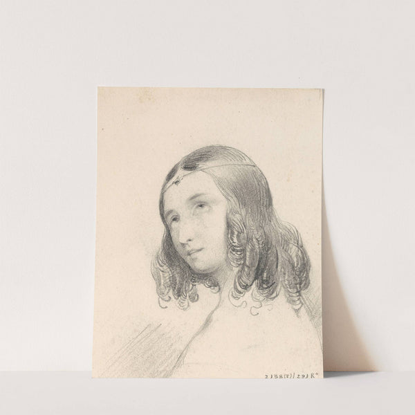 Portrait of a Woman by Nicaise De Keyser